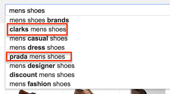 mens shows search suggest